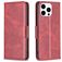 Mobigear Excellent Housse iPhone 16 Pro Max Etui Porte-Monnaie - Rouge