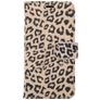 Mobigear Leopard Housse iPhone XS Etui Porte-Monnaie - Marron