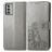 Mobigear Clover Housse Nokia G42 Etui Porte-Monnaie - Gris