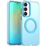 Mobigear Shockproof Coque Samsung Galaxy S25 FE MagSafe Coque arrière Rigide - Bleu