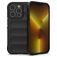 Mobigear Bumpy Coque iPhone 14 Pro Coque arrière en TPU Souple - Noir