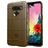 Mobigear Rugged Shield Coque LG K50s Coque arrière en TPU Souple Anti-Chocs - Marron