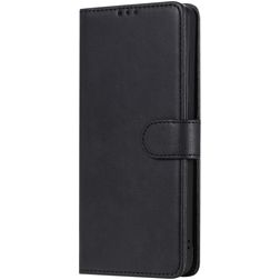 Mobigear Premium Housse Samsung Galaxy A71 Etui Porte-Monnaie - Noir