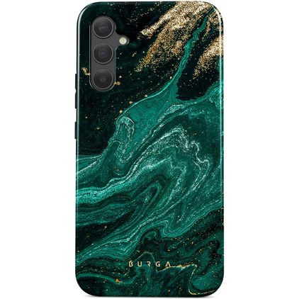 Burga Tough Coque Samsung Galaxy A35 Coque arrière Rigide Anti-Chocs - Emerald Pool