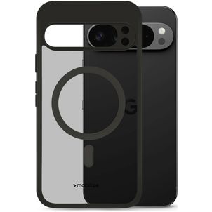 Mobilize Hybrid Coque Google Pixel 9 Pro XL MagSafe Coque arrière Rigide Anti-Chocs - Noir