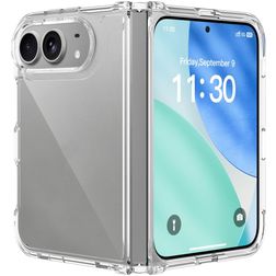 Mobigear Crystal Coque Transparente iPhone Duo Coque arrière Rigide - Transparent