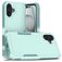 Mobigear Heavy Armor Coque iPhone 16 Plus Coque arrière Rigide Anti-Chocs - Vert