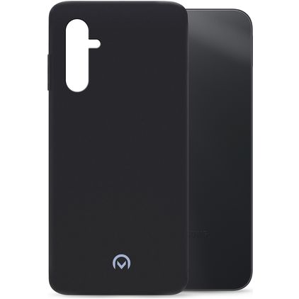 Mobilize Rubber Gelly Coque Samsung Galaxy A14 Coque arrière en TPU Souple - Matt Black