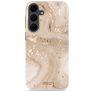 MIO Samsung Galaxy S26 FE MagSafe Plastique rigide Coque arrière - Gold Marble