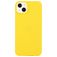 Mobigear Colors Coque iPhone 14 Coque arrière en TPU Souple - Jaune