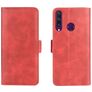 Mobigear Slim Magnet Housse Huawei Y6p Etui Porte-Monnaie - Rouge