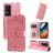 Mobigear Sunflower Housse POCO F4 Etui Porte-Monnaie - Rose