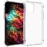 Mobigear Cushion Coque Transparente iPhone 12 Pro Max Coque arrière en TPU Souple Anti-Chocs - Transparent