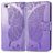 Mobigear Butterfly Housse iPhone 17e Etui Porte-Monnaie - Violet