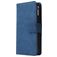 Mobigear Zipper Housse Huawei P40 Etui Porte-Monnaie - Bleu