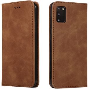 Mobigear Retro Slim Housse Samsung Galaxy S20 Etui Porte-Monnaie - Marron
