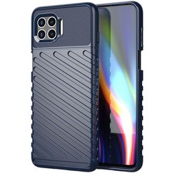 Mobigear Groove Coque Motorola Moto G 5G Plus Coque arrière en TPU Souple - Bleu