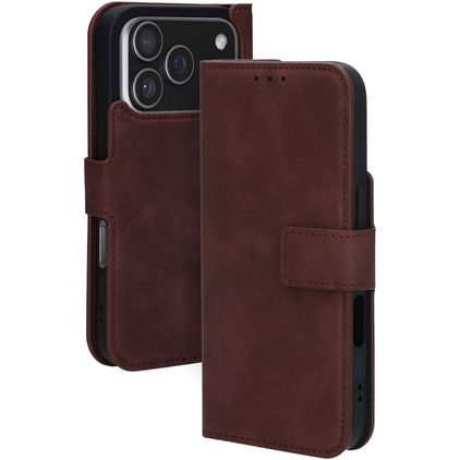 Mobiparts Classic Wallet Housse iPhone 17 Pro MagSafe Etui - Velvet Red