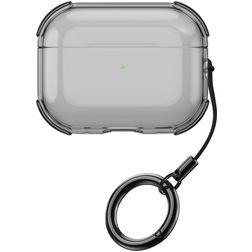 Mobigear Crystal Clip Coque Apple AirPods Pro 3 en en TPU Souple - Noir