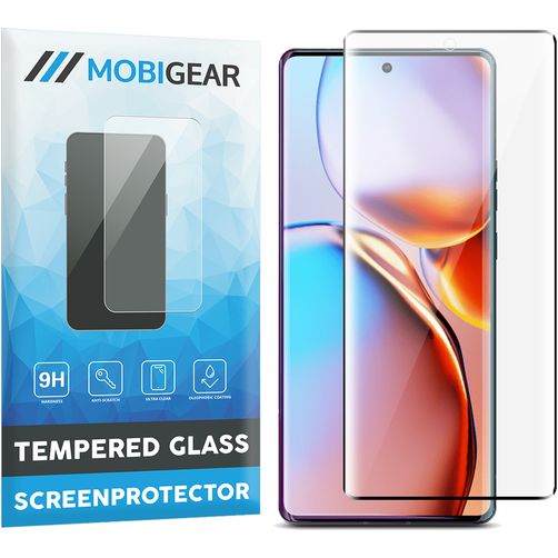 Mobigear Premium Motorola Edge 40 Pro Verre trempé Protection d'écran - Compatible Coque - Noir