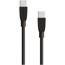 Mobiparts - Câble USB-C vers USB-C 1 mètre - Noir