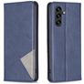 Mobigear Rhombus Slim Housse Samsung Galaxy A35 Etui - Bleu