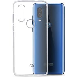 Mobilize Gelly Coque Transparente Motorola One Vision Coque arrière en TPU Souple - Transparent