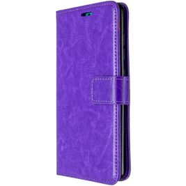 Mobigear Wallet Housse Samsung Galaxy A51 Etui Porte-Monnaie - Violet