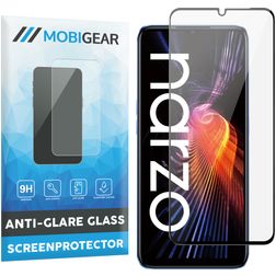 Mobigear Premium Realme Narzo 50 5G Verre trempé Protection d'écran - Compatible Coque - Noir
