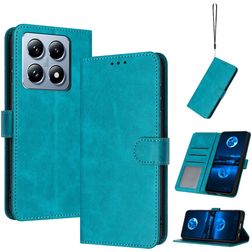 Mobigear Wallet Housse Xiaomi 14T Etui Porte-Monnaie - Vert