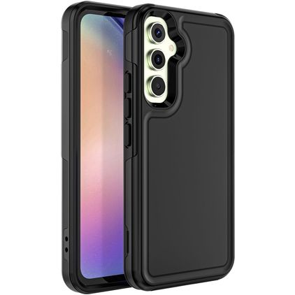 Mobigear Traveller Coque Samsung Galaxy A54 Coque arrière Rigide - Noir