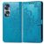 Mobigear Mandala Housse HONOR 70 Etui Porte-Monnaie - Bleu