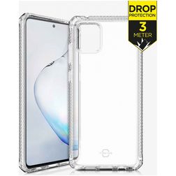 ITSkins SpectrumClear Coque Transparente Samsung Galaxy Note 10 Lite Coque arrière en TPU Souple Anti-Chocs - Transparent