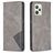 Mobigear Rhombus Slim Housse Realme C35 Etui - Gris
