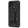 Mobigear Armor Stand Coque Realme C21Y Coque arrière Rigide Anti-Chocs avec Support Amovible - Noir
