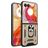 Mobigear Armor Ring Motorola Razr 50 Ultra Plastique rigide Coque arrière Antichoc avec bague de maintien - Or