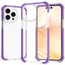 Mobigear Full Bumper Coque iPhone 14 Pro Coque arrière Rigide Anti-Chocs - Violet