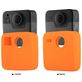 Mobigear Classic Coque GoPro Fusion Coque en Silicone Souple - Orange
