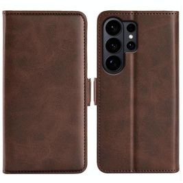Mobigear Slim Magnet Housse Samsung Galaxy S26 Ultra Etui Porte-Monnaie - Marron