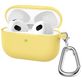 Mobigear Classic Coque Apple AirPods 3 Coque en Silicone Souple - Jaune