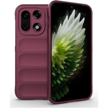Mobigear Bumpy Coque OnePlus 15 Coque arrière en TPU Souple - Rouge