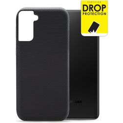 My Style Tough Coque Samsung Galaxy S21 Plus Coque arrière Rigide Anti-Chocs - Noir