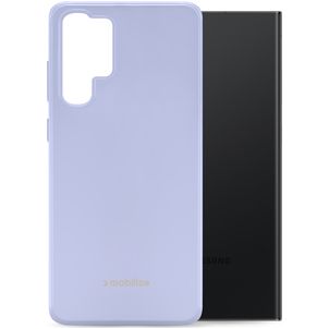 Mobilize Rubber Gelly Coque Samsung Galaxy S23 Ultra Coque arrière en TPU Souple - Pastel Purple