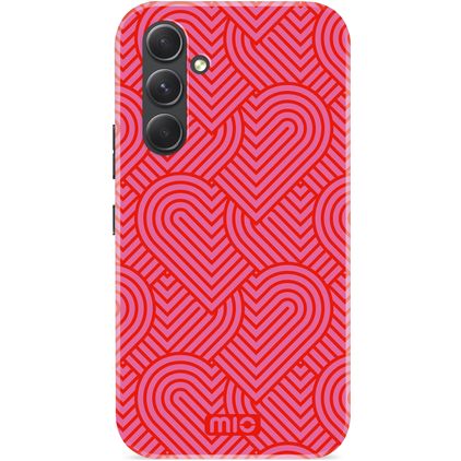 MIO Coque Samsung Galaxy A54 MagSafe Coque arrière Rigide - Wild Hearts