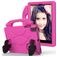 Mobigear Thumbs Up Coque iPad Mini 4 (2015) Coque de tablette pour enfants avec Poignée Enfants en EVA - Rose