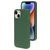 Mobiparts Coque iPhone 14 Coque arrière en Silicone - Forest Green