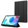 Mobigear Tri-Fold Gel Coque Samsung Galaxy Tab A9 Plus (2023) Etui en TPU,Similicuir + Porte-crayon - Noir