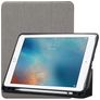Mobigear Tri-Fold Gel Coque iPad Pro 10.5 Pouces (2017) Etui en TPU,Similicuir + Porte-crayon - Gris