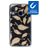 My Style Magneta Coque Samsung Galaxy A20e Coque arrière en TPU Souple - Golden Feathers