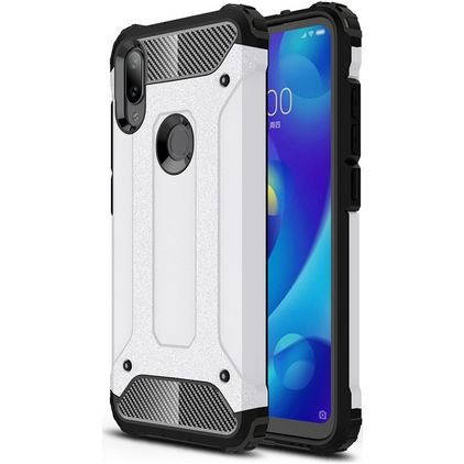 Mobigear Outdoor Coque Xiaomi Mi Play Coque arrière Rigide Anti-Chocs - Blanc